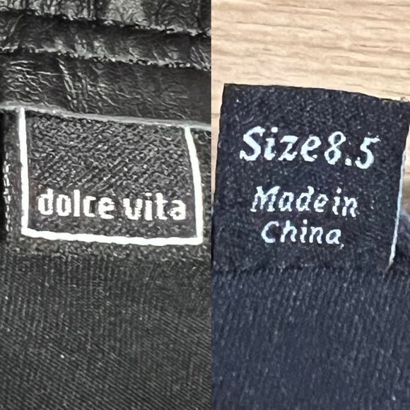 Dolce Vita Jimmy Boot Black Stella Suede Over the Knees Thigh High - Picture 3 of 12